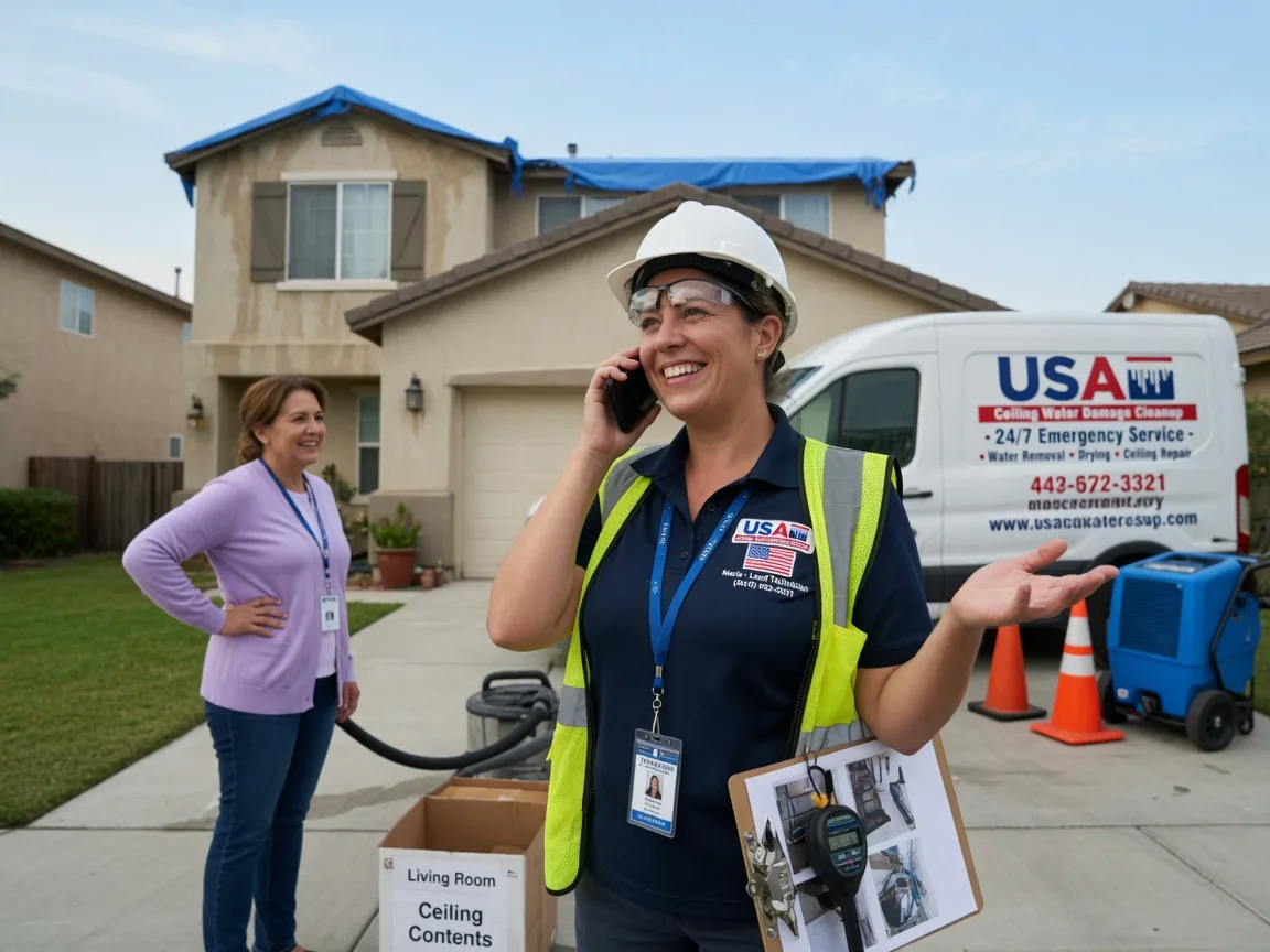 Ceiling Water Damage Restoration Bardolph, IL FAQs